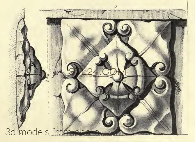 Розетки (ROSETTE_1501 -  | 3D model 3DSMAX / OBJ / STL) 3D модель для ЧПУ станка